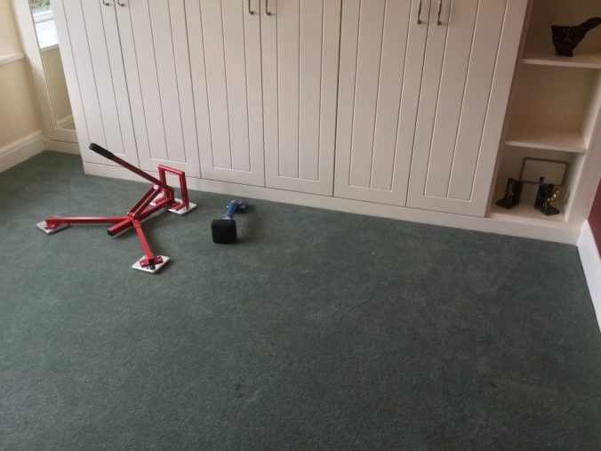 New and used carpets professionally fitted and re-layed.